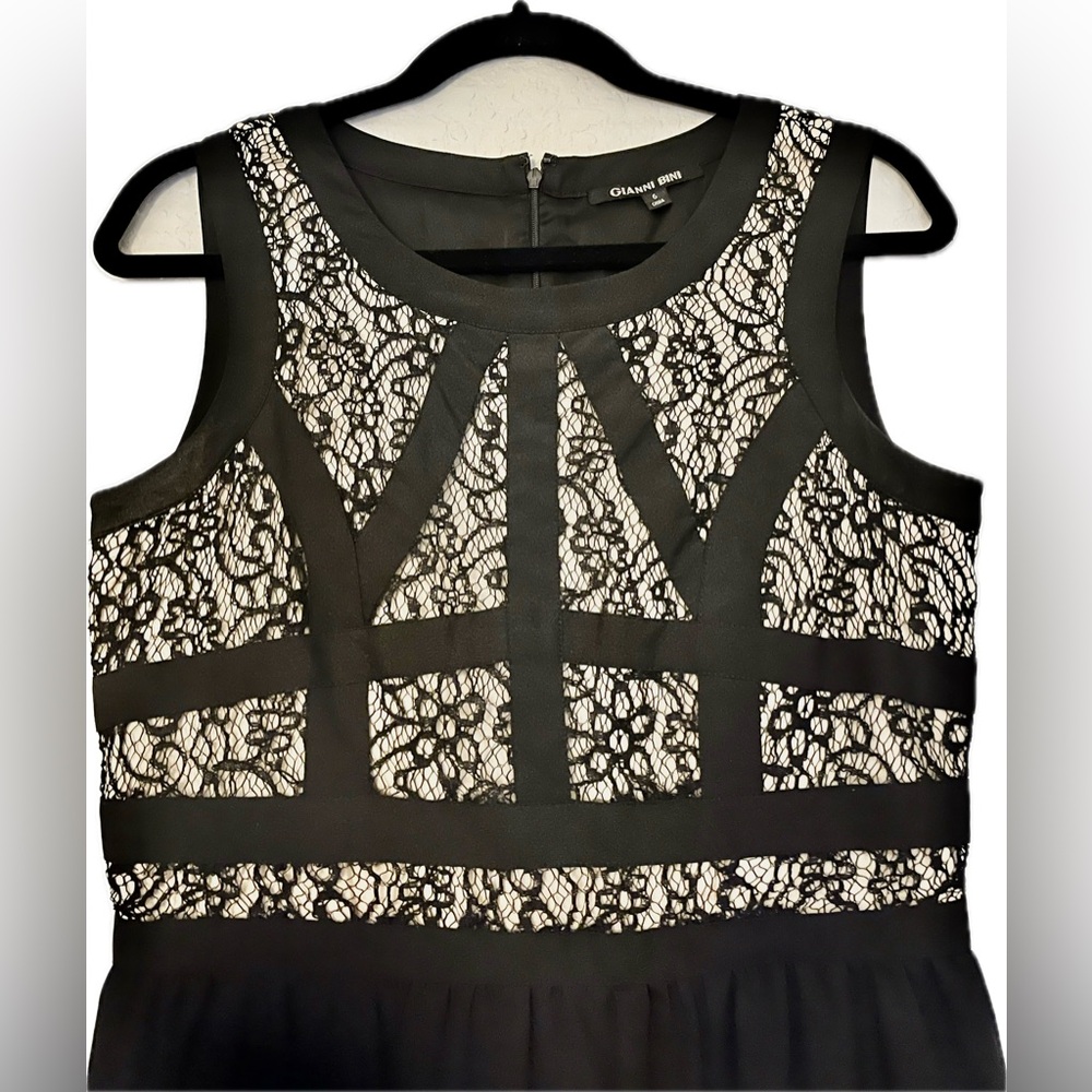 Gianni Bini Avery Lace Evening Long Dress Size 6